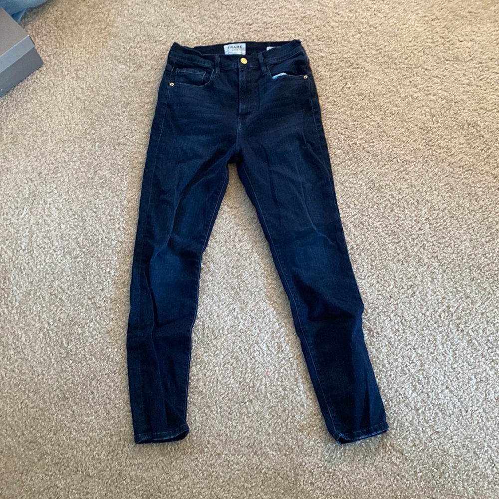 Frame Ali high rise skinny